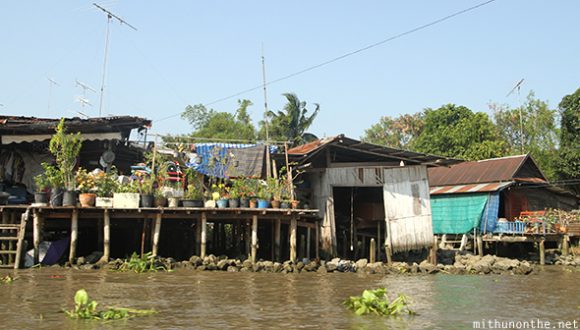 Shanty house Amphawa Thailand