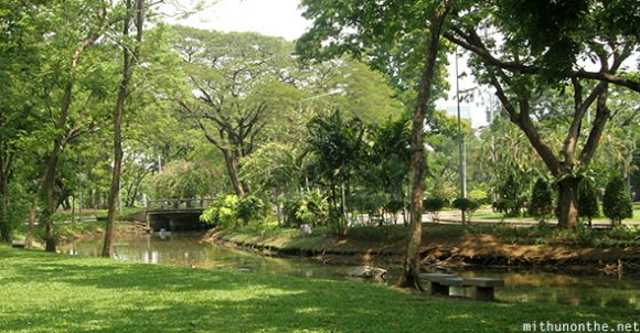 Lumpini park garden Bangkok