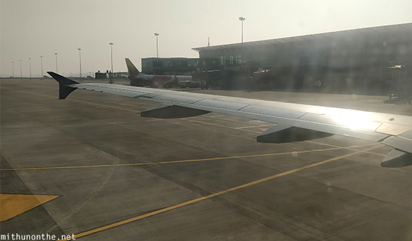 Arriving at Kannur airport Kerala