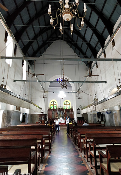 Inside St. Francis church Fort Kochi