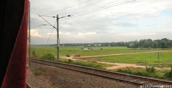 View from train Kerala