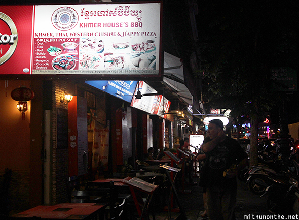Khmer house BBQ Phnom Penh