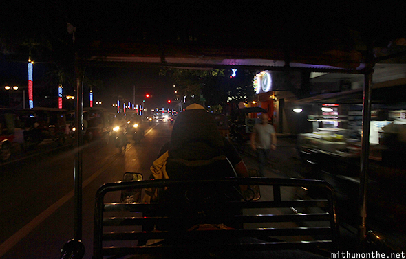 Tuk tuk ride Phnom Penh