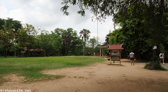 Open grounds Choeung Ek Cambodia
