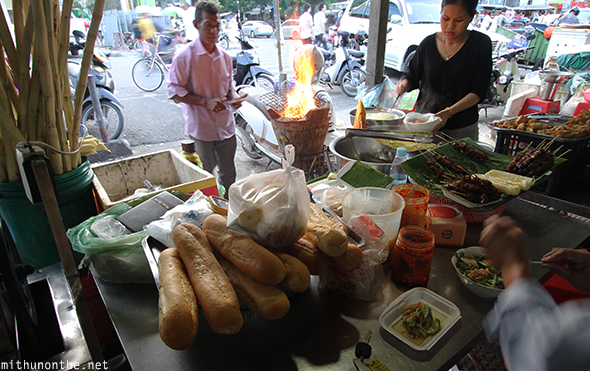 Fresh food Central market Phnom Penh