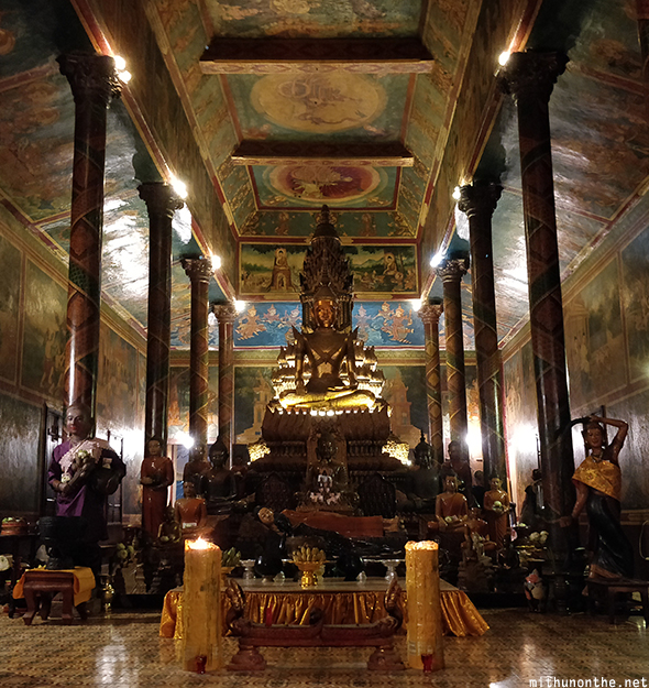 Inside Wat Phnom Cambodia