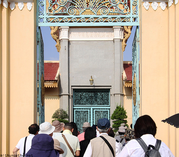 Entry gate Royal Palace Phnom Penh