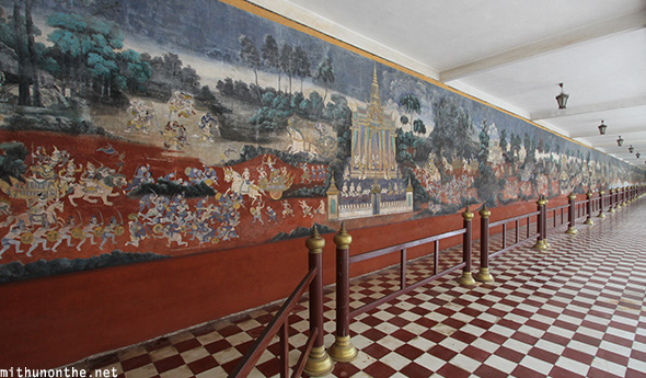 Mural Painting Royal Palace Phnom Penh