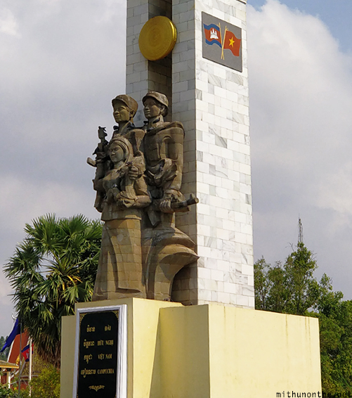 Cambodia Vietnam Friendship statue