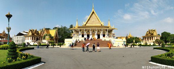 Royal Palace Cambodia panorama