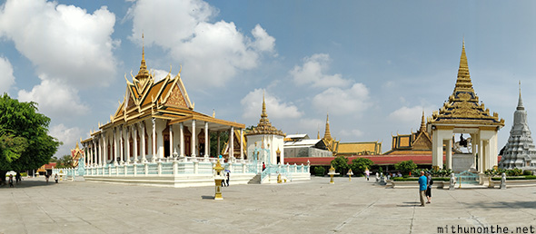Silver pagoda Phnom Penh Cambodia