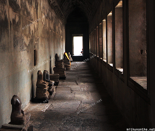 Angkor Wat headless monuments
