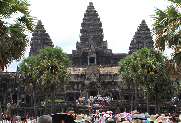 Angkor Wat towers Siem Reap
