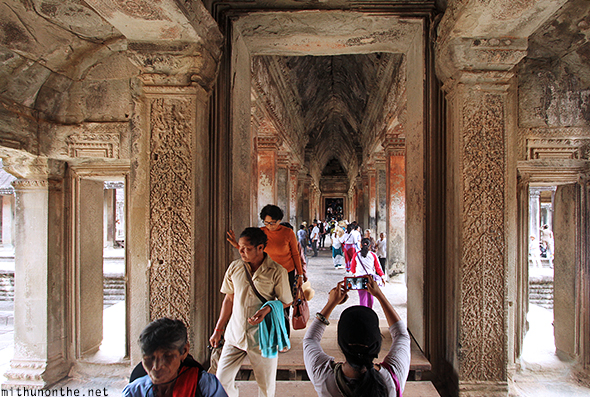 Inside Angkor Wat Cambodia