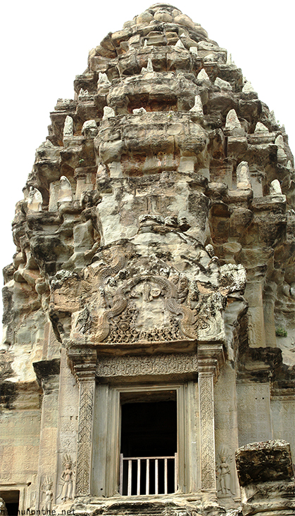 Temple tower Angkor Wat Siem Reap