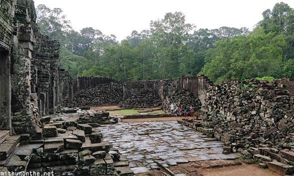 Bayon temple ruins Cambodia