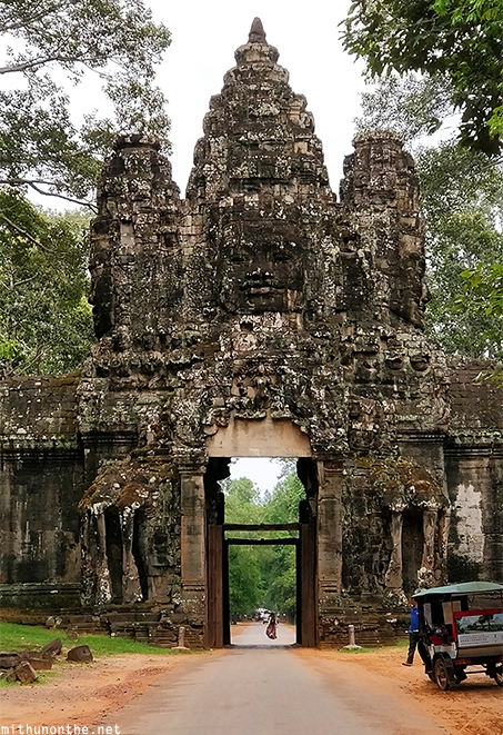 Bayon entry gate Cambodia
