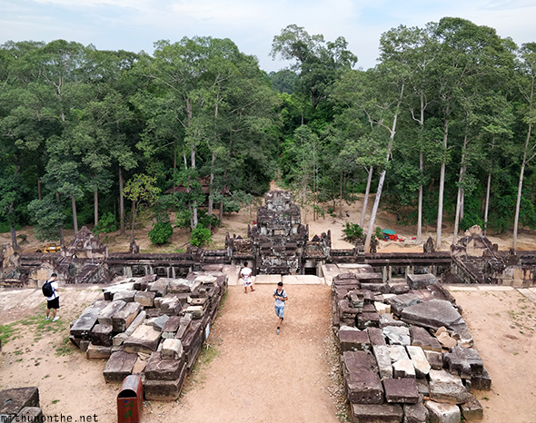 Ta Keo temple view from above