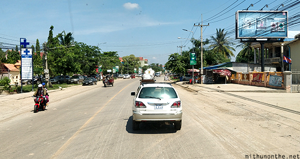 Poipet road Cambodia