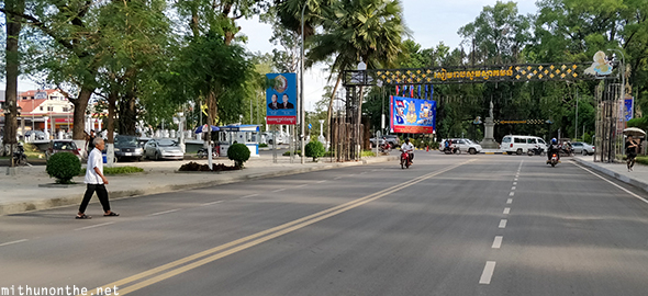 Tourist area Siem Reap Cambodia