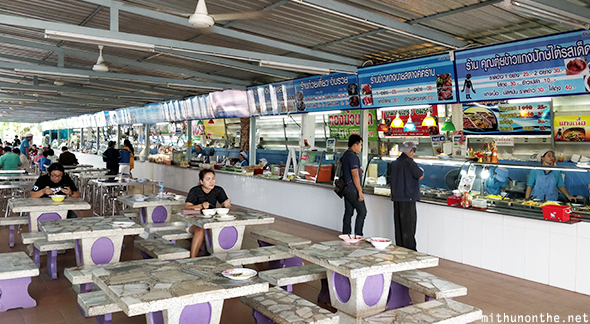 Food court highway Thailand