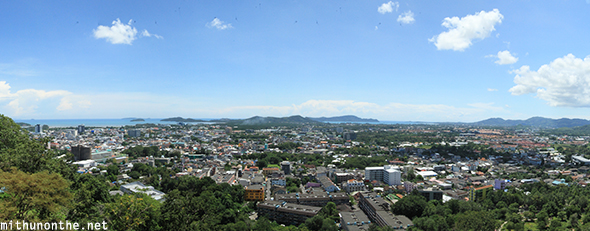 Panorama Khao Rang hill viewpoint