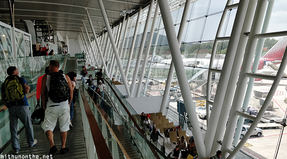 Phuket airport boarding terminal