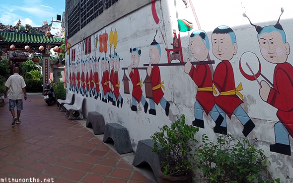 Sang Tham shrine wall painting