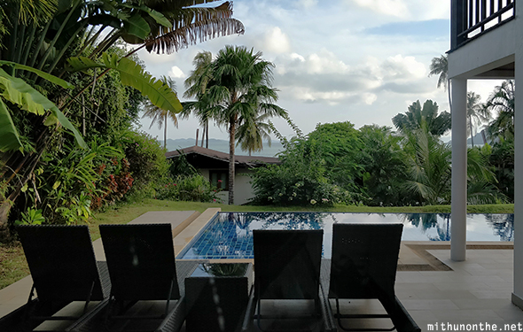 The Village Island resort villa pool
