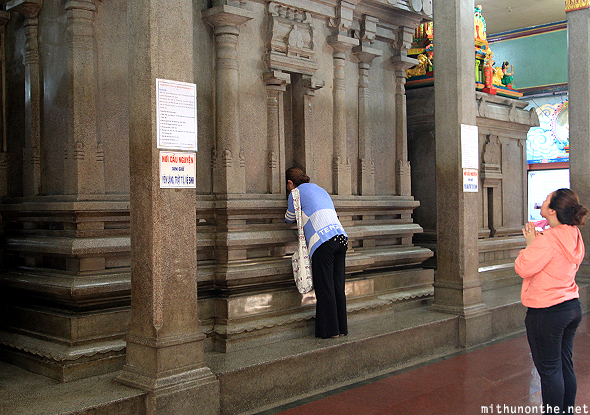 Praying wall Mariamman temple