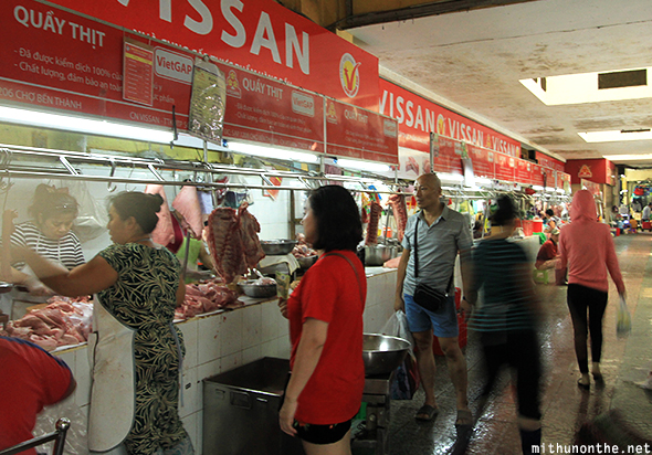 Vissan meat Ben Thanh market
