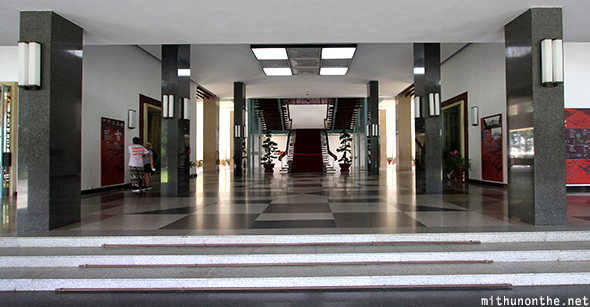 Entrance independence palace Saigon