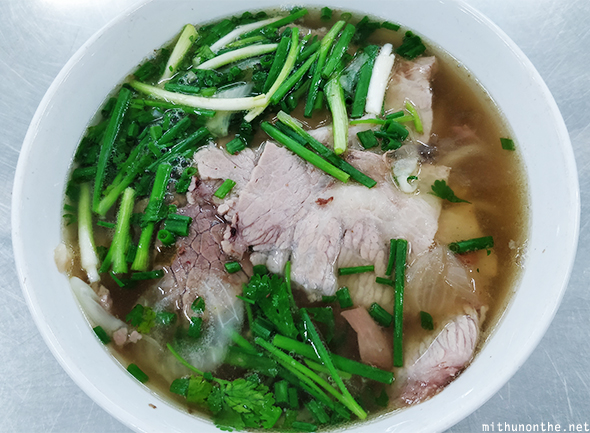 Beef Pho noodle soup Vietnam