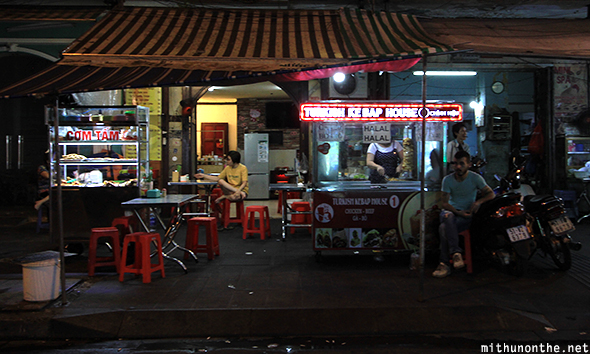 Turkish kebab Ho Chi Minh city Vietnam