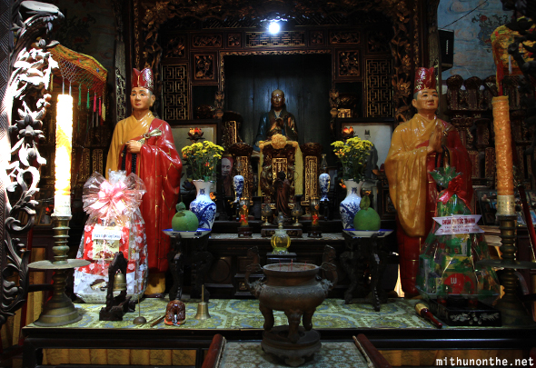 Priests Vinh Trang pagoda Vietnam