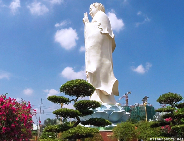 Standing Bo Dai statue Vietnam
