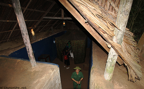 Underground medical bunker Vietnam