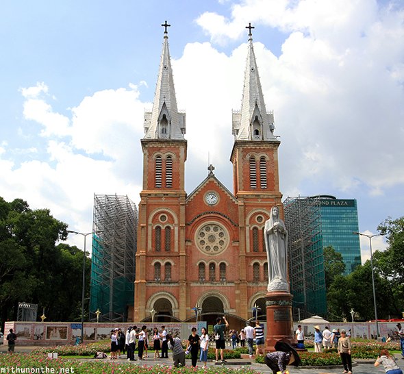 Notre Dame cathedral basilica Saigon