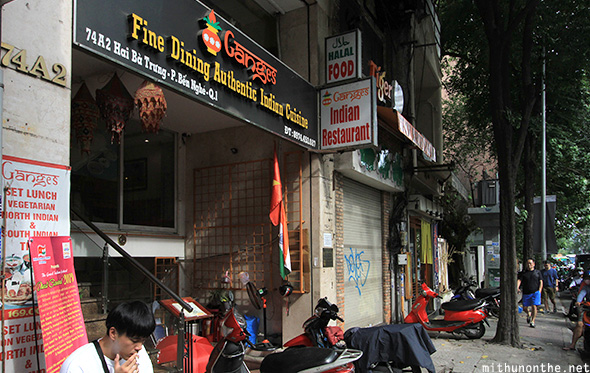 Ganges Indian restaurant Ho Chi Minh City Vietnam