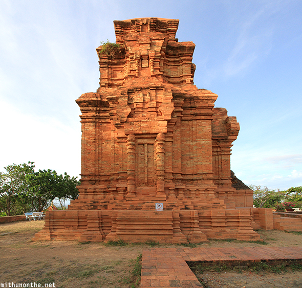 Cham tower Hindu Mui Ne Vietnam
