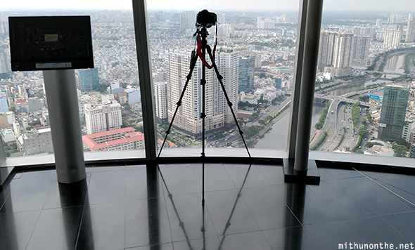 Shooting timelapse Bitexco skydeck Ho Chi Minh City