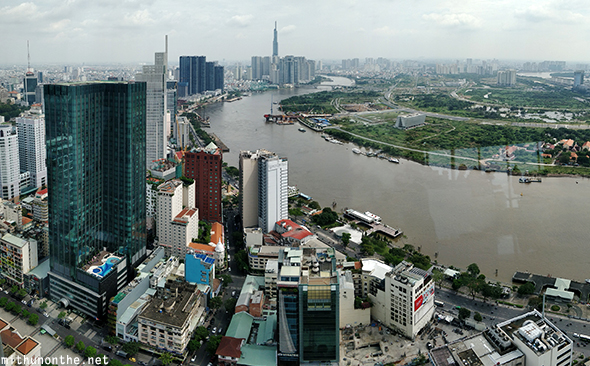 View from Saignon Skydeck Ho Chi Minh City