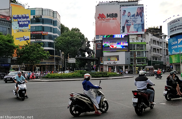 Ho Chi Minh city junction Vietnam