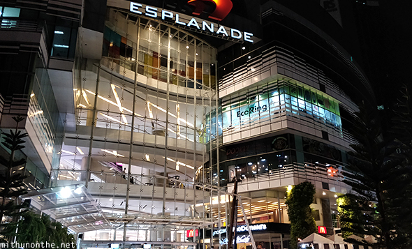 Esplanade mall Bangkok Thailand