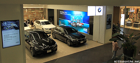 Iconsiam BMW showroom Bangkok