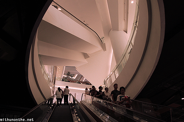 Iconsiam escalator Bangkok mall