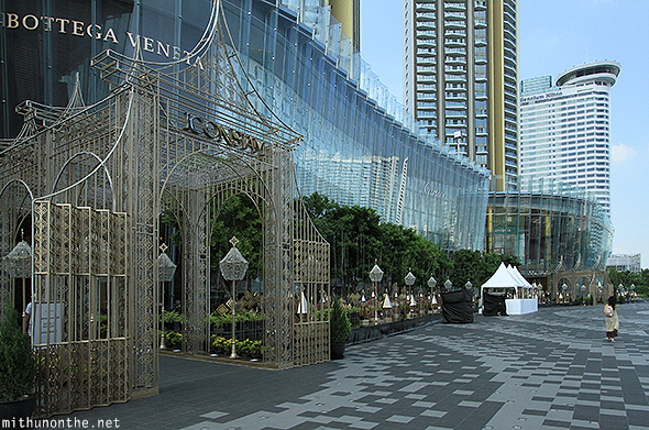 Iconsiam mall entrance Bangkok