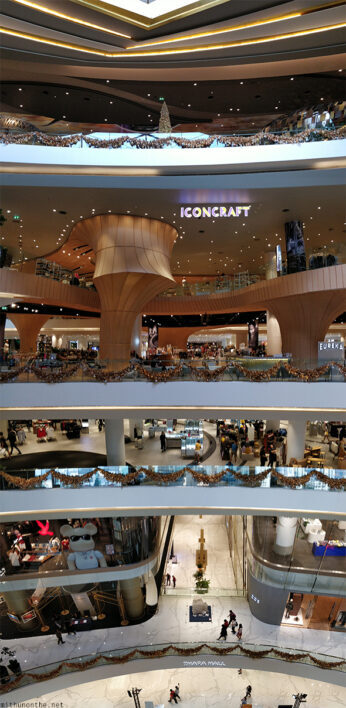 Iconsiam mall floors Bangkok Thailand