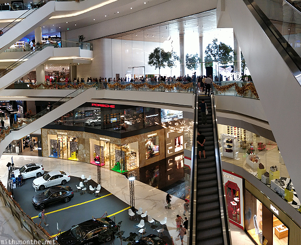 Iconsiam mall Porsche Thailand