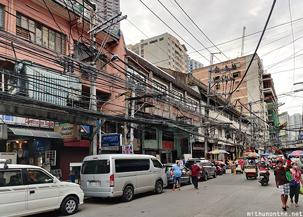 Recto electricity cables Manila Philippines